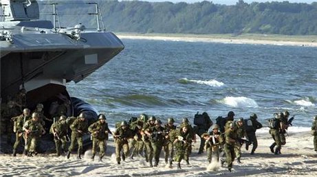 Морпехи России высадились под Пальмирой