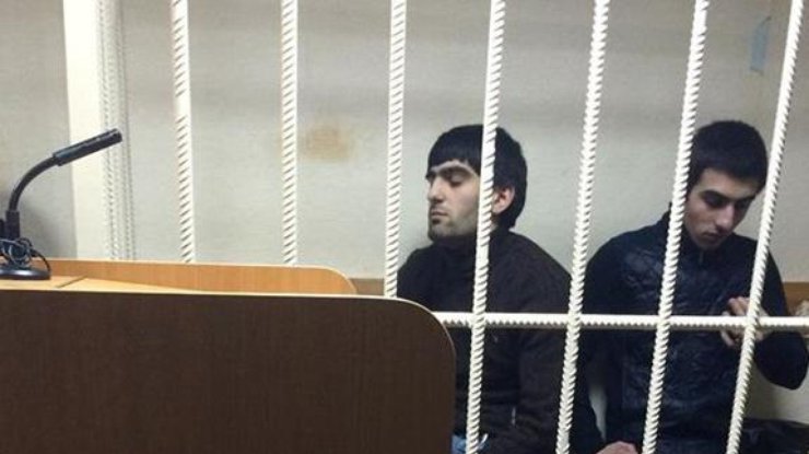 Тагиров и Исламли в зале суда. Фото: facebook.com/pavel.dykan