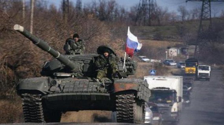 В Украину зашло подразделение регулярных войск России