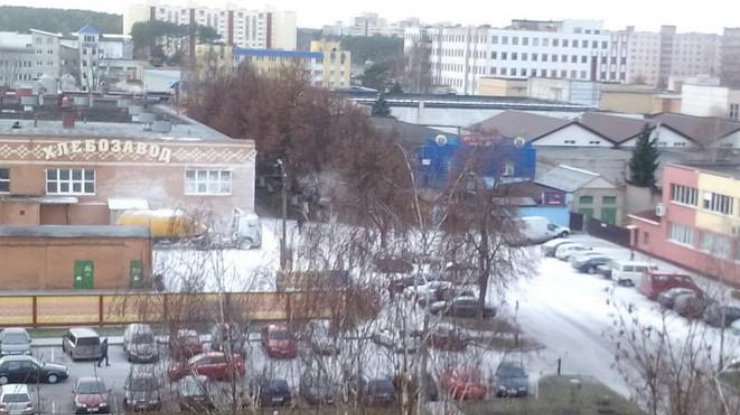 В Беларуси город накрыло мукой из хлебзавода