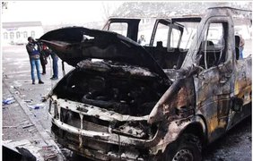 Мины разбомбили автостанцию в Донецке 3