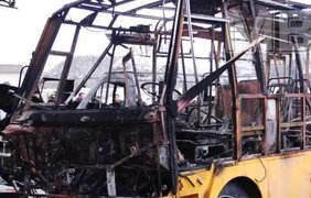 Мины разбомбили автостанцию в Донецке