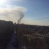 В Донецке обстреляли нефтебазу возле шахты (фото)