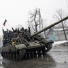 Террористы пребрасывают танки в Логвиново