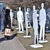 Во Львове показали инсталляцию жертв торговли людьми (фото)