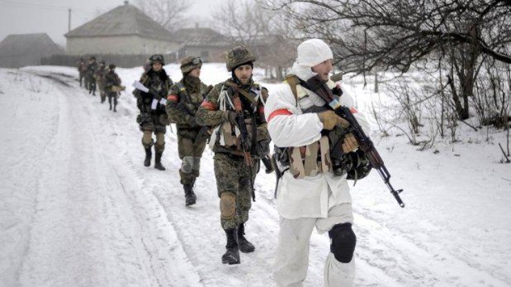 Военные заняли позиции в районе Артемовска