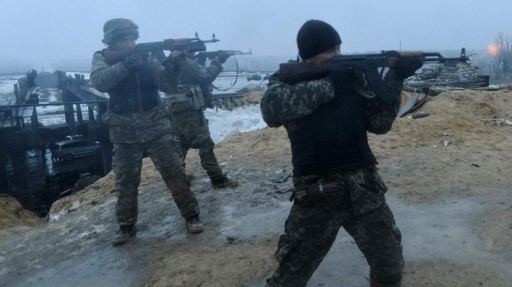 Террористы обстреливают населенные пункты поблизости Дебальцево