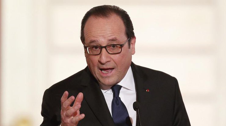 Франсуа Олланд не собирается вступать в дискуссии по поводу поставок оружия Украине