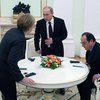 Путин, Меркель и Олланд договорились созвониться в воскресенье