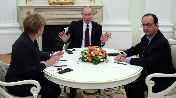 Мирный план Путина предусматривает признание Киевом террористических республик Донбасса
