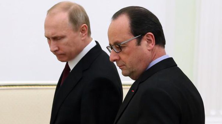 Олланд приоткрыл завесу тайны с мирного плана по Донбассу