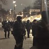 В Киеве произошла драка и стрельба между активистами и милицией