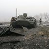 Артиллерия Украины уничтожает технику террористов под Донецком (фото)