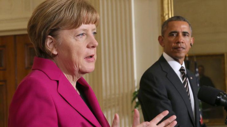 Меркель и Обама готовы поддержать Украину