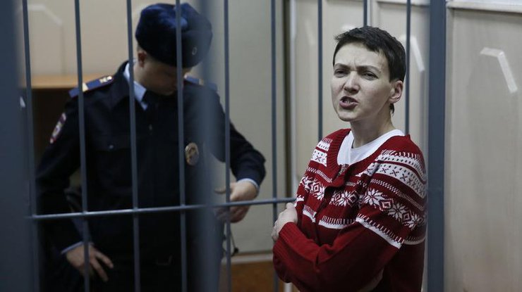 Надежда Савченко продолжит голодовку. Фото epa.eu
