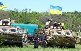 Бойцы Нацгвардии с первого дня воюют на Донбассе 