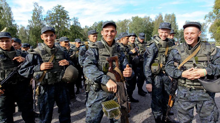 В Украине празднуют первую головщину Нацгвардии. Фото пресс-служба Нацгвардии
