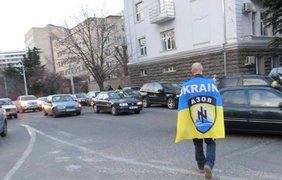 Флаг украинского батальона "погулял" столицей Грузии