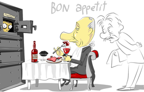 Путин в карикатурах