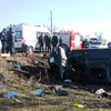 На Полтавщине грузовик протаранил автобус: 8 погибших, 9 раненых (фото)
