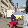 В Петербурге протестовали против аннексии Крыма: "Россия-гопник" (видео)