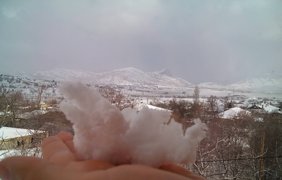 Юг и Восток Украины завалило снегом