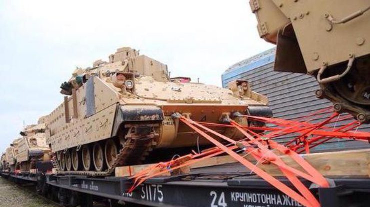 Россия перевозит американские танки