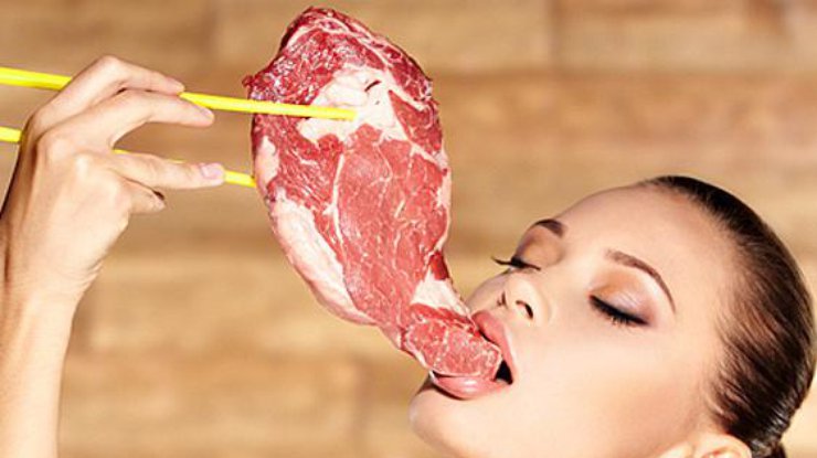 Мясо не поможет похудеть. Фото twiy.ru