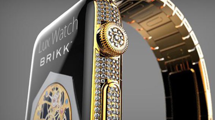 Золотые часы Apple Watch