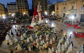 В Валенсии состоялся праздник огня. Фото epa.eu