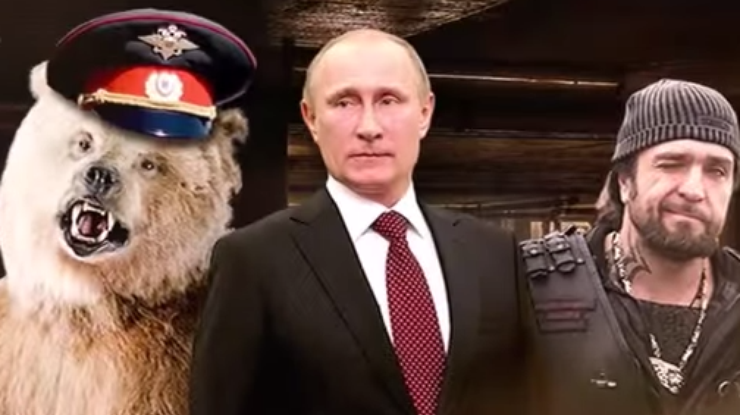 Путину в команду напророчили байкеров и медведей.
