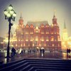 Москву атаковал сильный снегопад (фото, видео)