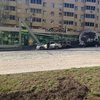 В центре Донецка в пьяной перестрелке сожгли машины (фото)