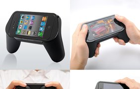iPhone Grip - устройство позволит превратить ваш iPhone или iPod в игровой контроллер.