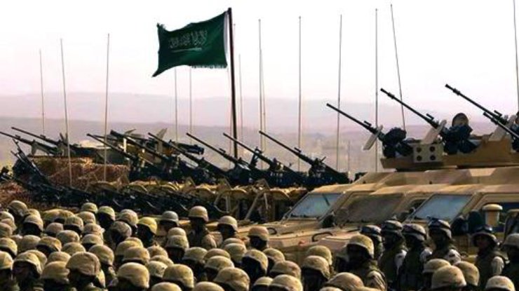 Аравийская армия наступает на повстанцев