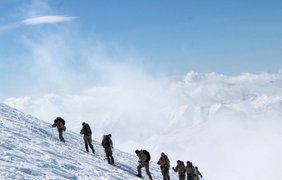 Украинские военные прошли обучение в горах Грузии (фото)