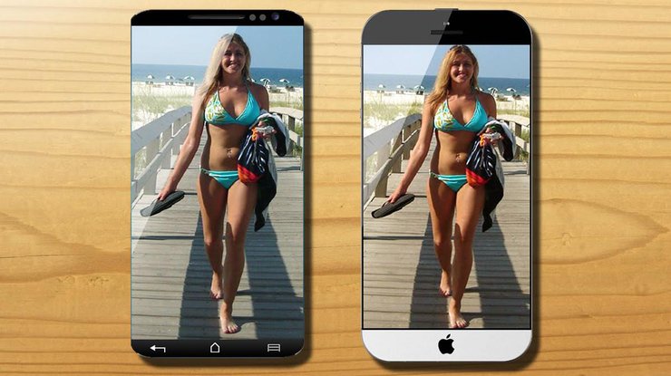 Сравнение фотокамер смартфонов Samsung и Apple