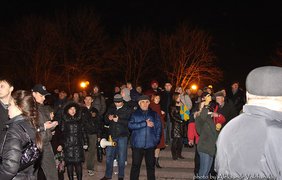 Тысячи луганчан вышли на митинг за мир
