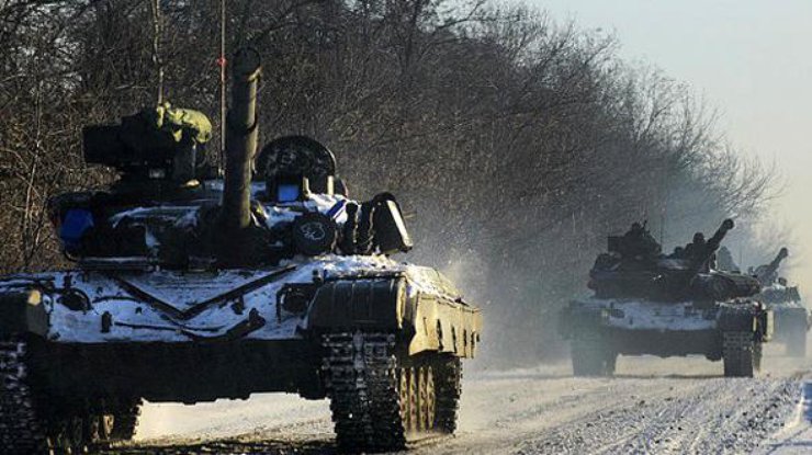 Террористы перебрасывают из Донецка и Енакиево в район Горловки и Майорского военную технику