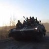 БМП с военными попал в аварию с "Ланосом" близ Артемовска (видео)
