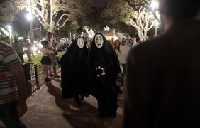"Парад зомби" в Тель-Авиве