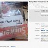 Воздух с концерта Канье Уэста на eBay продают по $60 тыс (фото)
