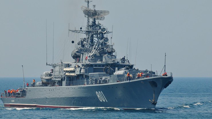 Корабли России заметили в Черном море