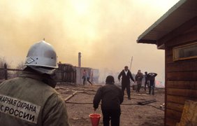 Пожары бушуют по всей юго-восточной Сибири