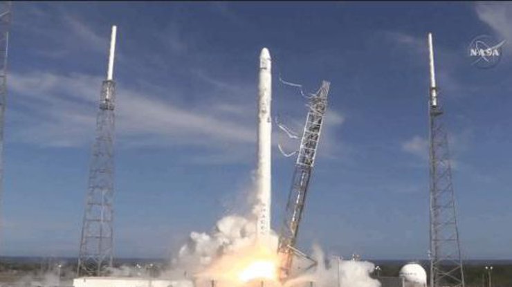 Falcon 9 стартовала на МСК