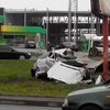Во Львове в аварии разбился милиционер на Mercedes (фото)