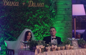 Эксклюзивные кадры со свадьбы Виктории Дайнеко