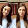 Девушка нашла своего двойника через Интернет (видео)