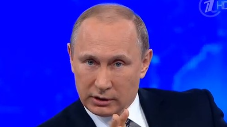Путин заявил, что Украине не его дело