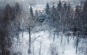 Снег в России